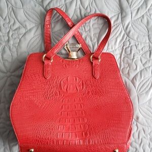Red diamond bag